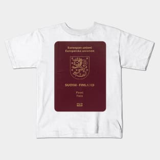 Finland Passport Kids T-Shirt